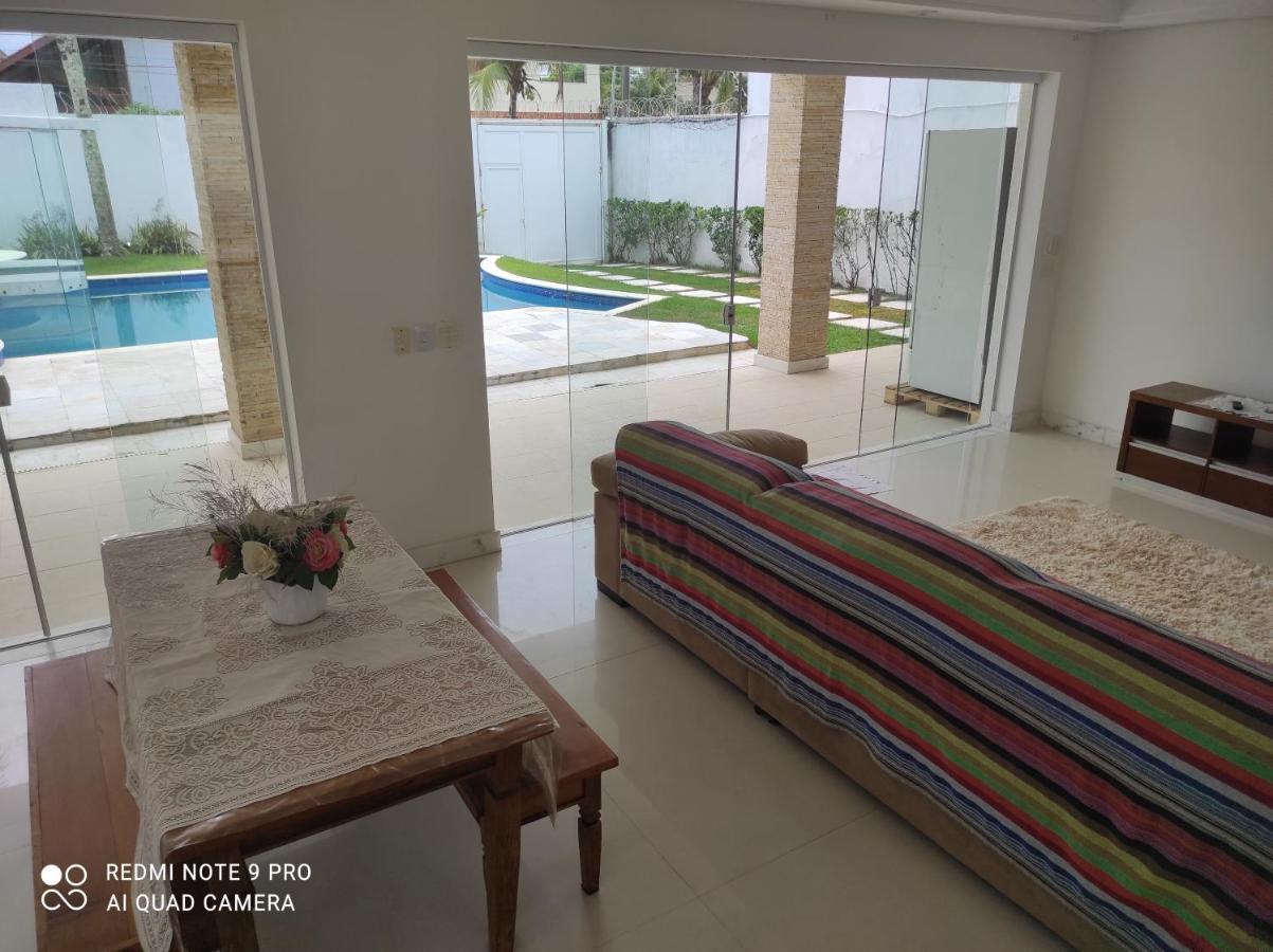 Casa Com Piscina A 150M Da Praia Da Enseada Гуаружа Екстериор снимка